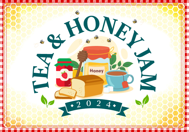 Tea & Honey Jam 2024 event graphic