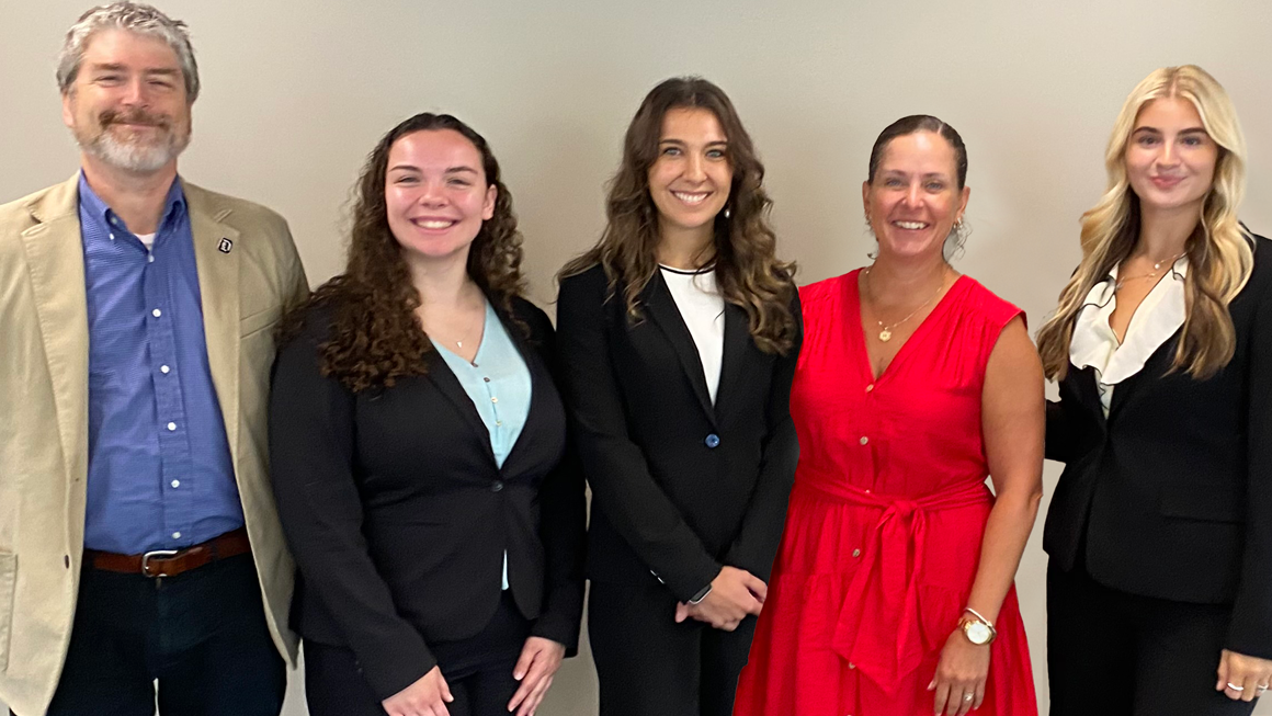 Left to Right: Martin Black, Curstin Carpenter, Carley Vedro, Heather Bonomi, and Samantha Dorundo