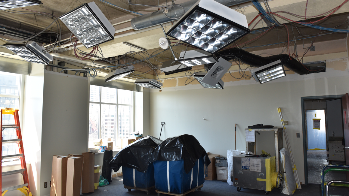 8th Floor Administrative Office: In Progress