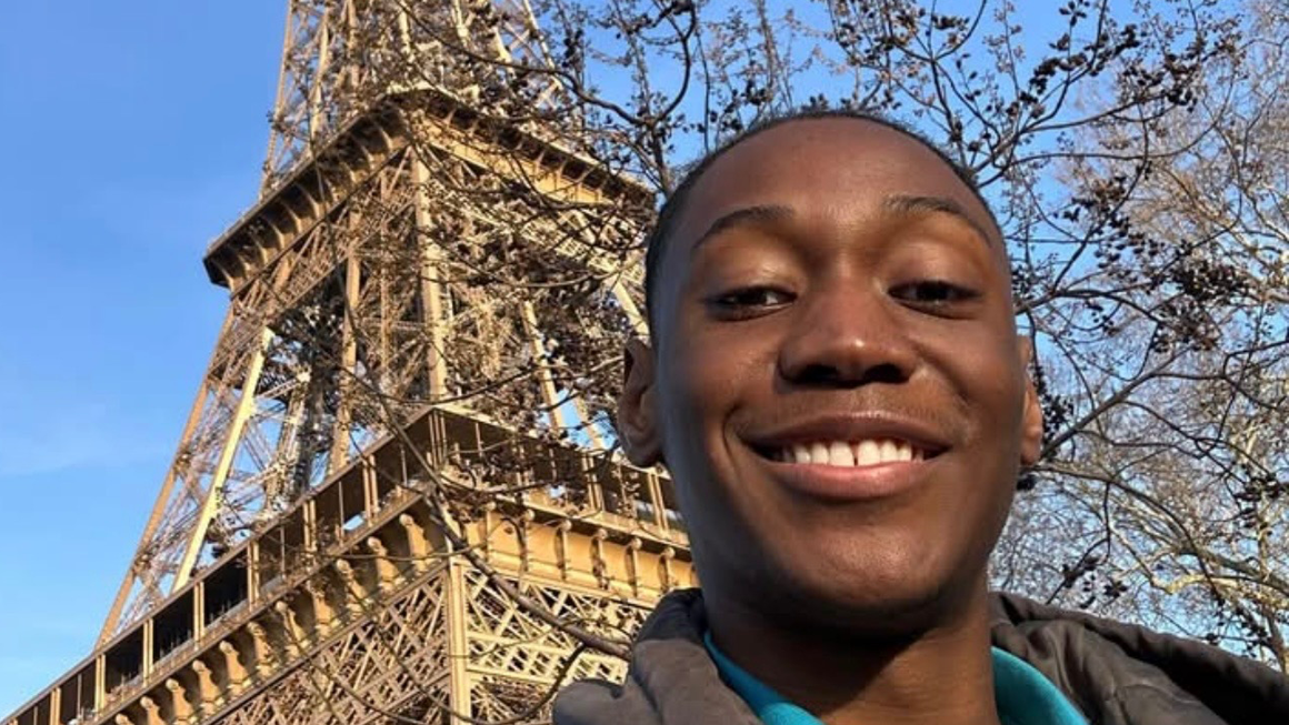 Visiting Paris while studying abroad with Duquesne.