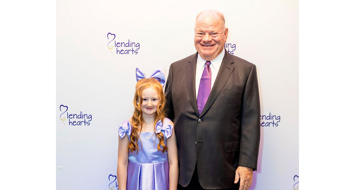 Left to right: Penelope Byler and Chip Ganassi