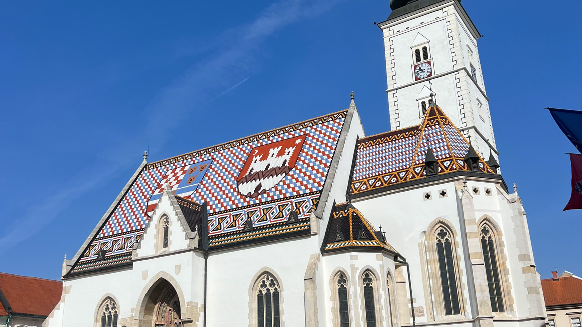 St. Mark's Church in Zagreb, Croatia