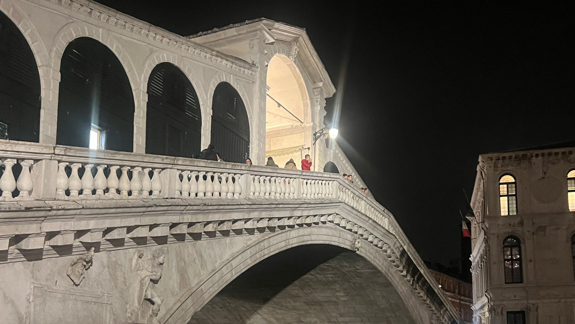 Rialto Bridge in Venice, Italy