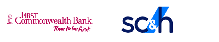 First Commonwealth logo and SC&H Logos