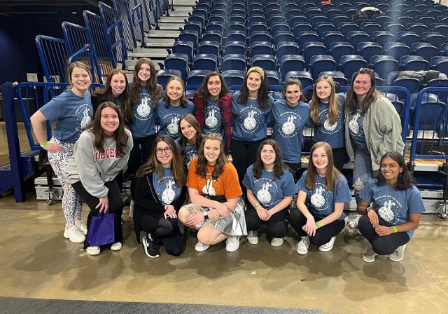 SLP students help raise money for DU Thon 2022