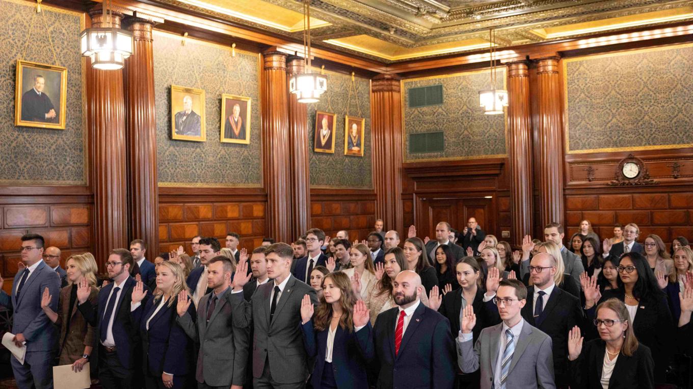 Bar Swearing in
