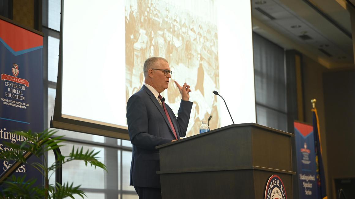 Thomas R. Kline Center for Judicial Education's 2024 Distinguished Speaker Series 