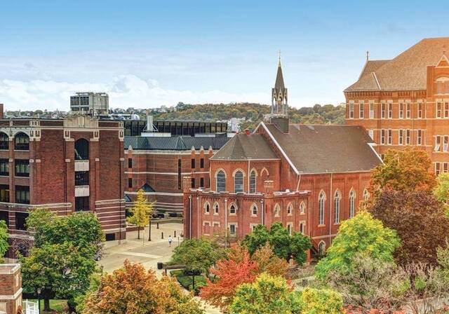Picture of Duquesne University in the Fall