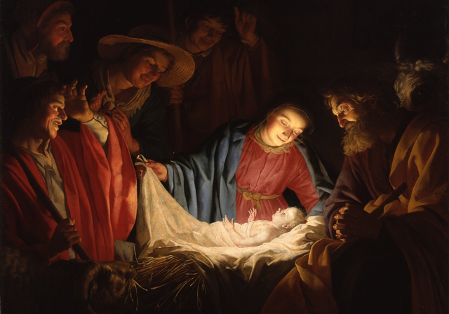 Gerard van Honthorst's Adoration of the Shepherds.