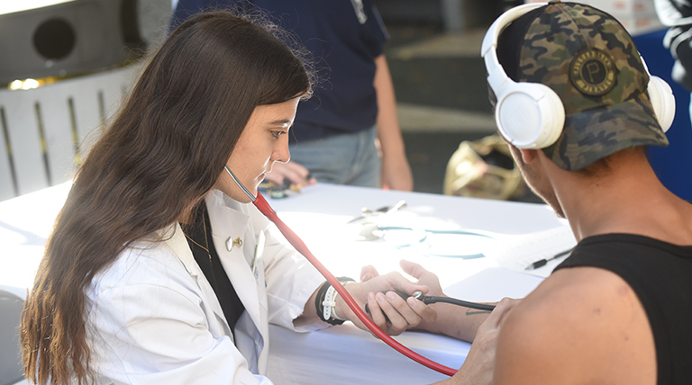a blood pressure assessment