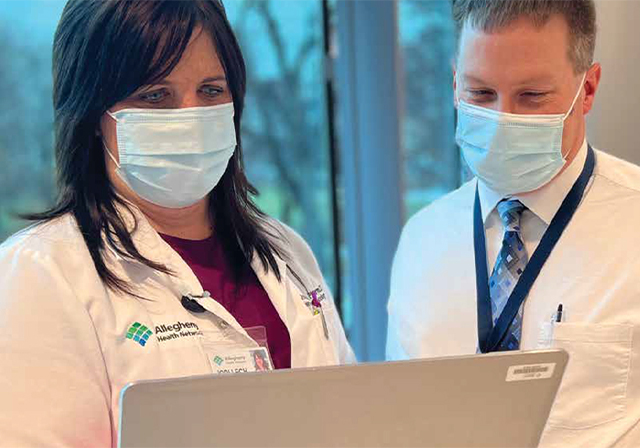 pharmacists collaborating