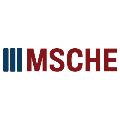 a logo that says msche