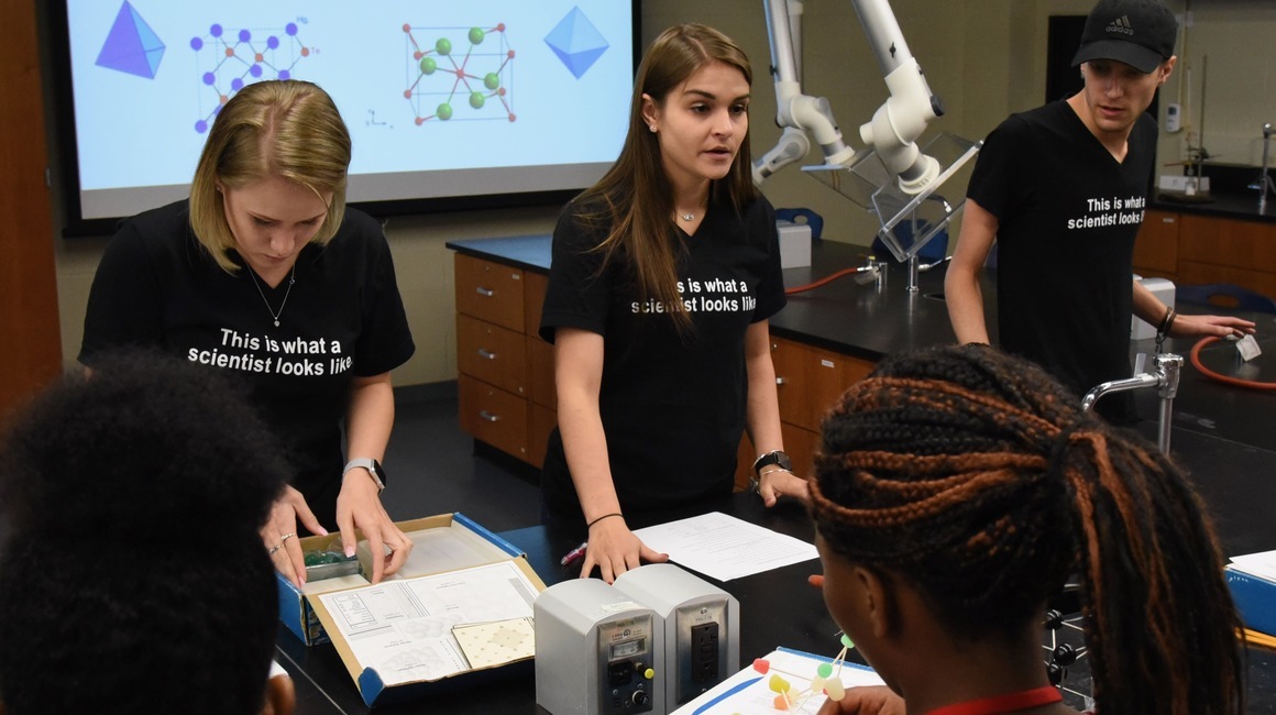 women in stem student outreach