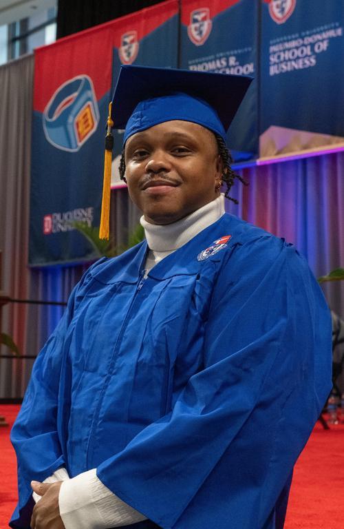 Charles Harris commencement headshot