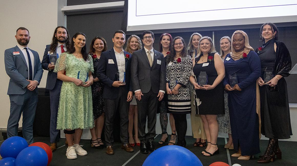 Group photo of Dukes from Last Decade 2026 honorees