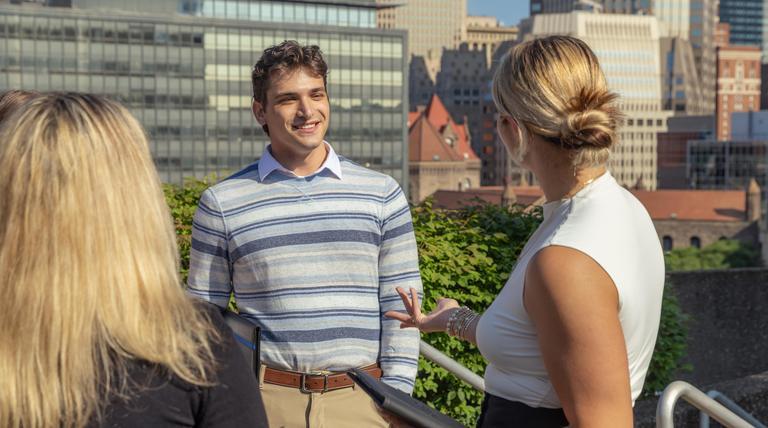 Three and a half hours from Buffalo, our park-like campus is next to all that a world-class city like Pittsburgh has to offer!