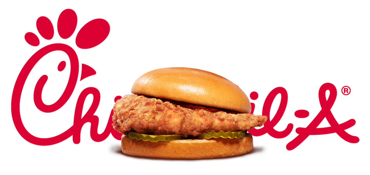 chick-fil-a signature sandwich and company logo