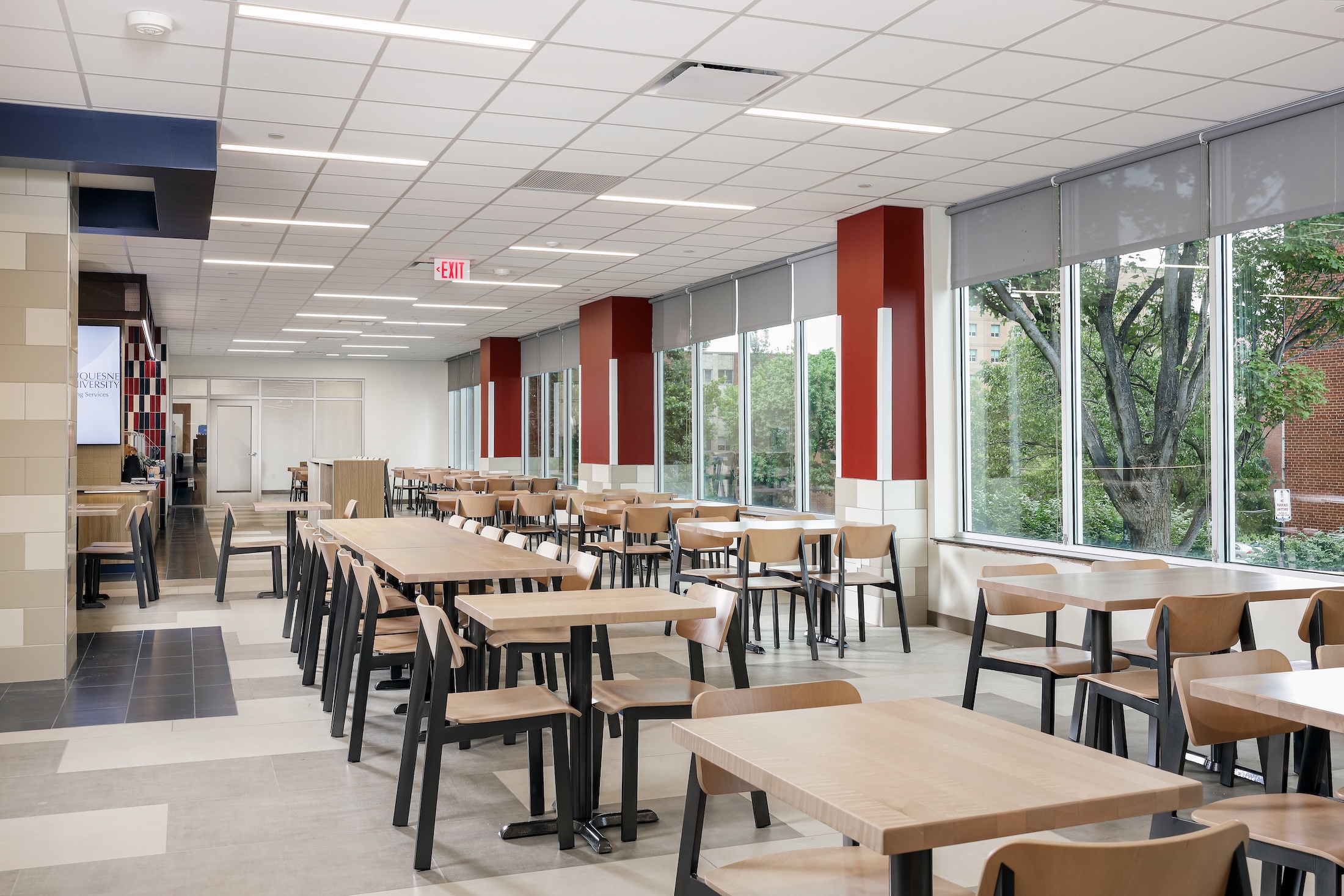 Hogan Renovations dining seats by window