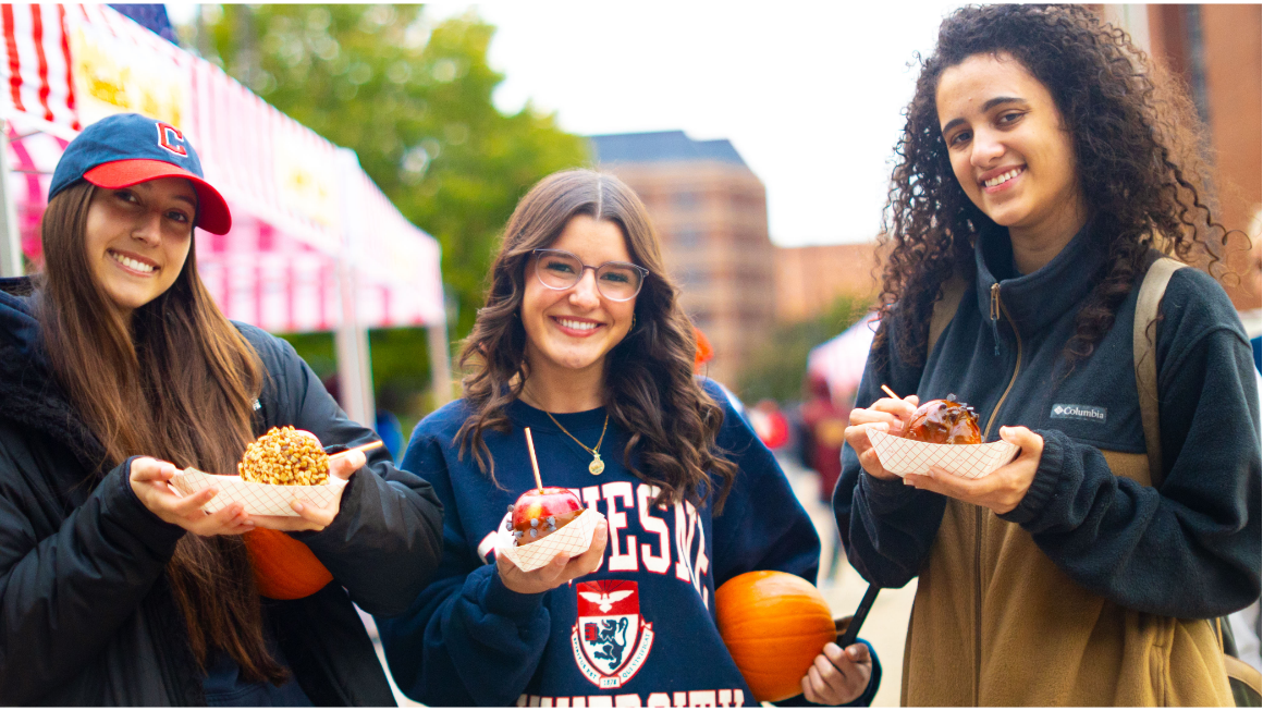 Students at Fall Carnival