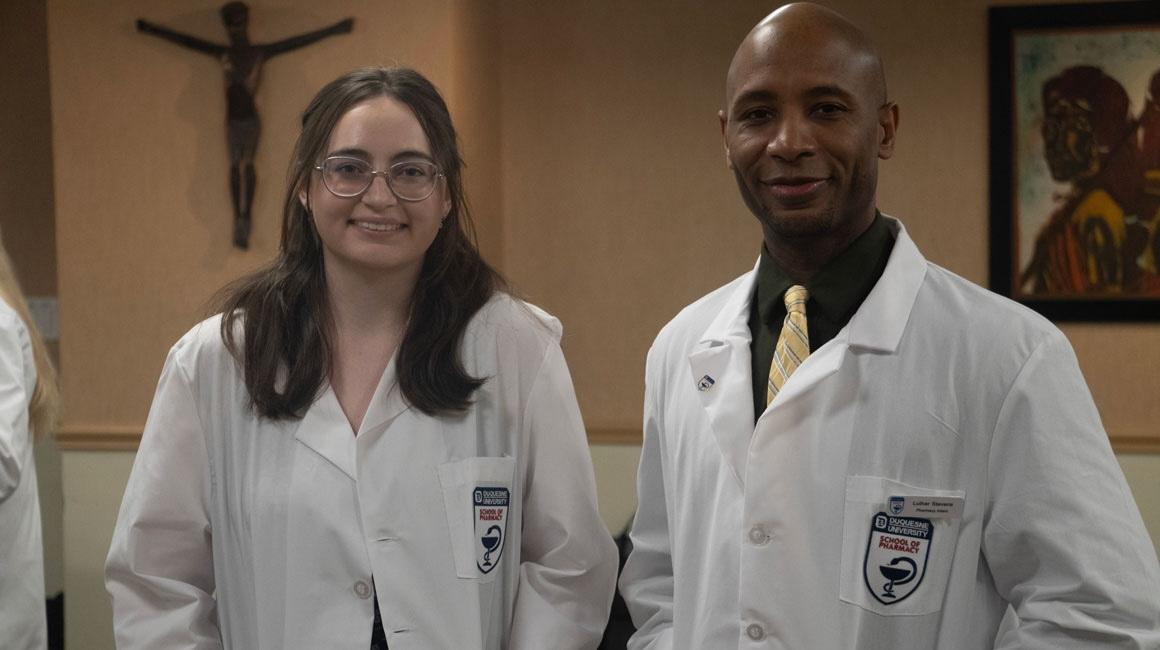 Photo of Murron Pickens and Luther Stevens