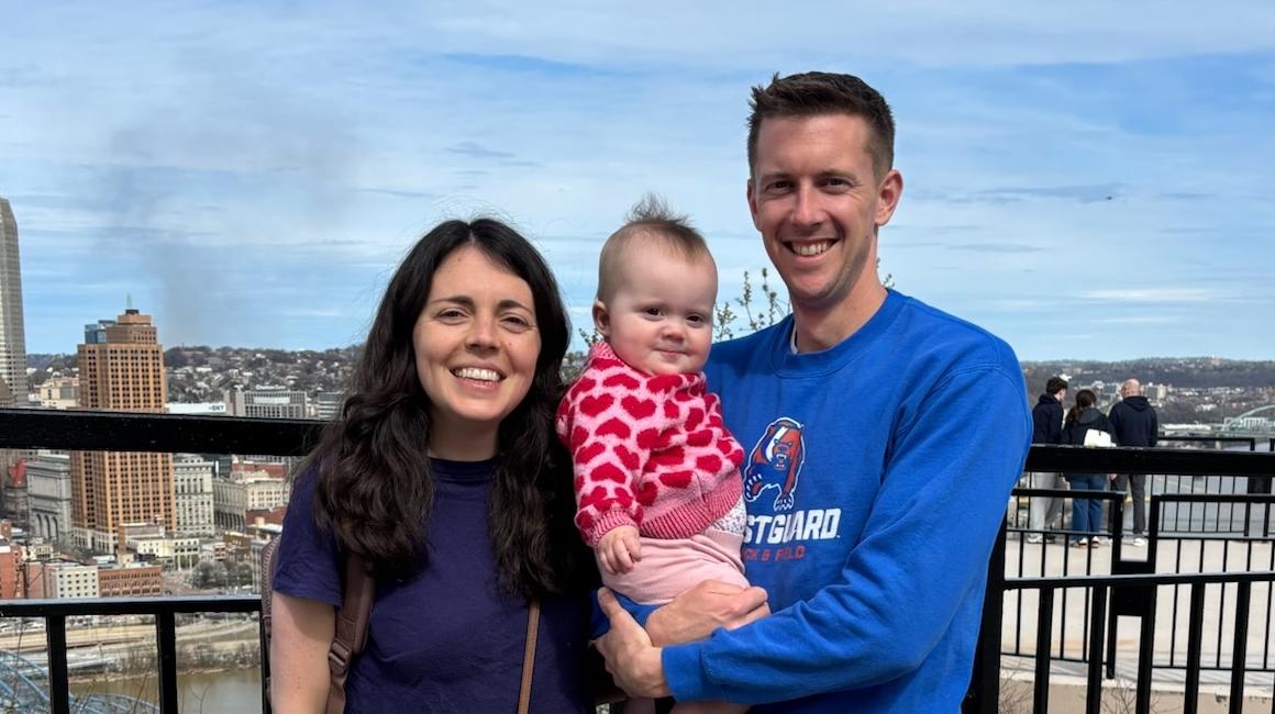 Rachel, Claire and Joe Kelly on Mt. Washington