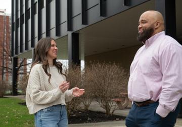 Teresa Englehardt and her advisor Dr. Phillip Palmer