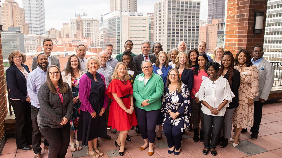 Group photo of the inaugural cohort graduates of the DEI Certificate Program.