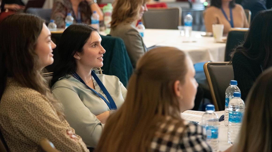 Duquesne students attend a conference on campus