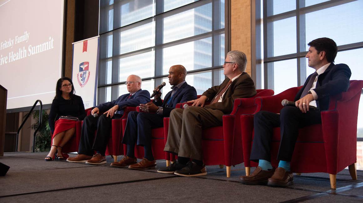 Speakers on a Fritzky Summit panel