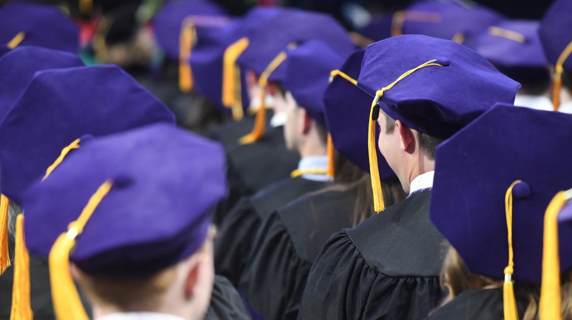 law graduates in robes and caps