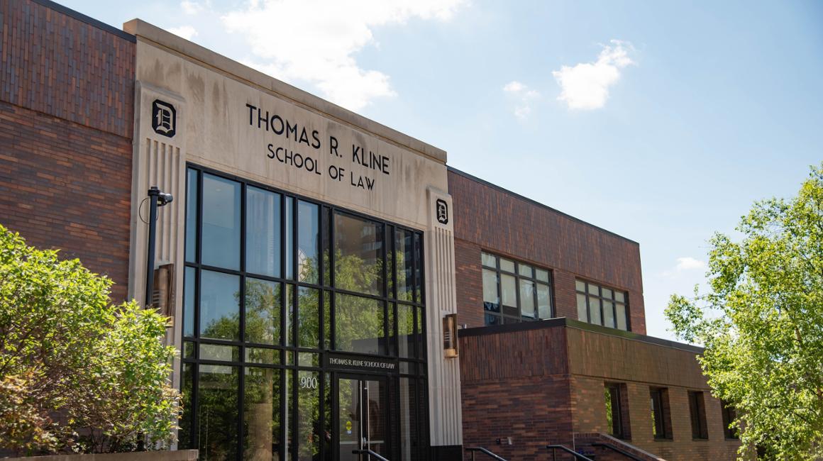 Duquesne Kline School of Law front entrance