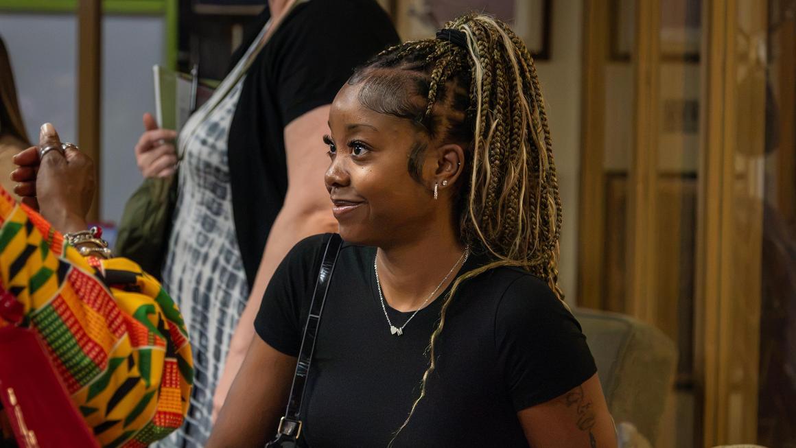 Duquesne student at Juneteenth 2026